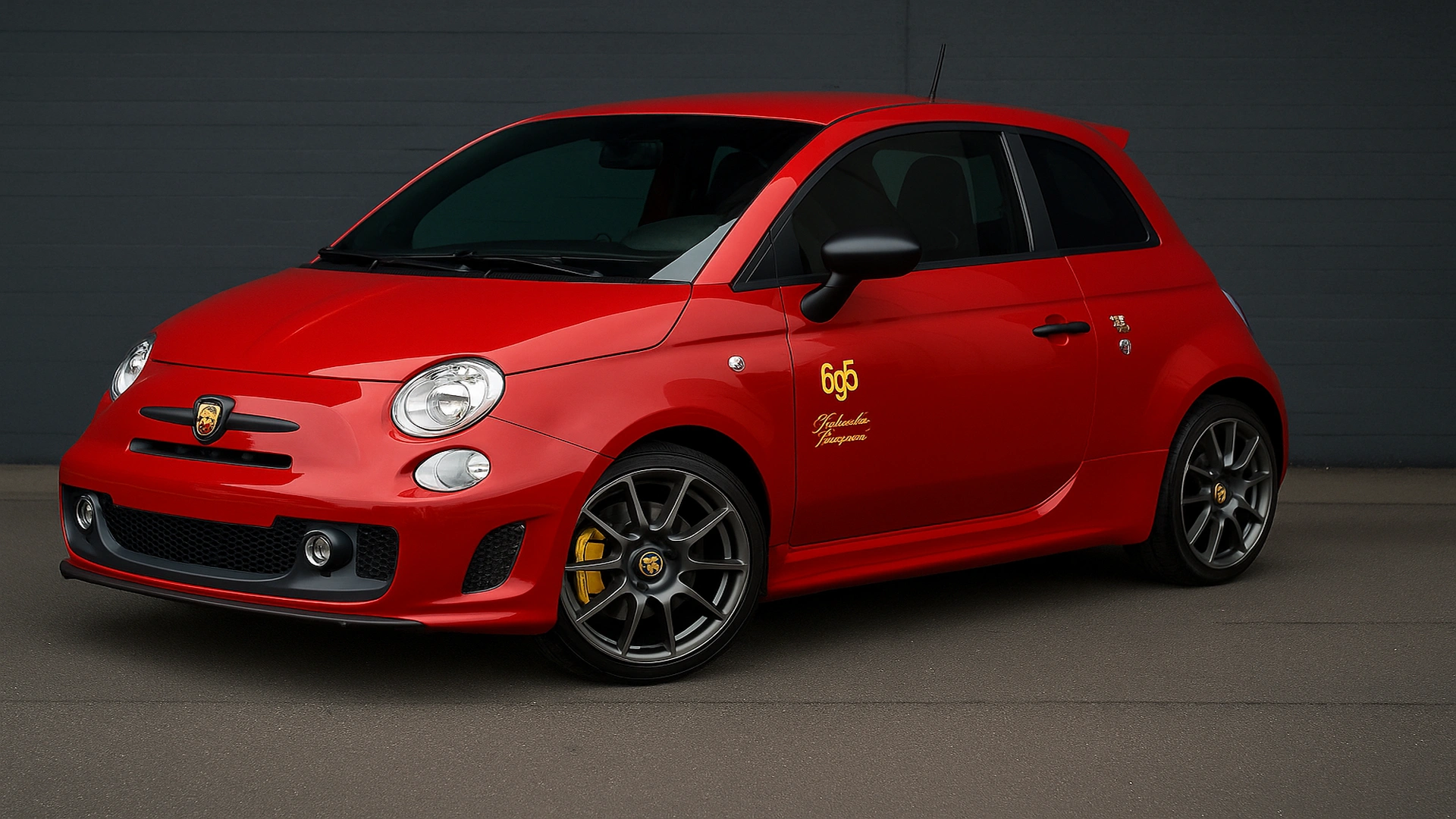 アバルト695 トリブート・フェラーリの高解像度画像